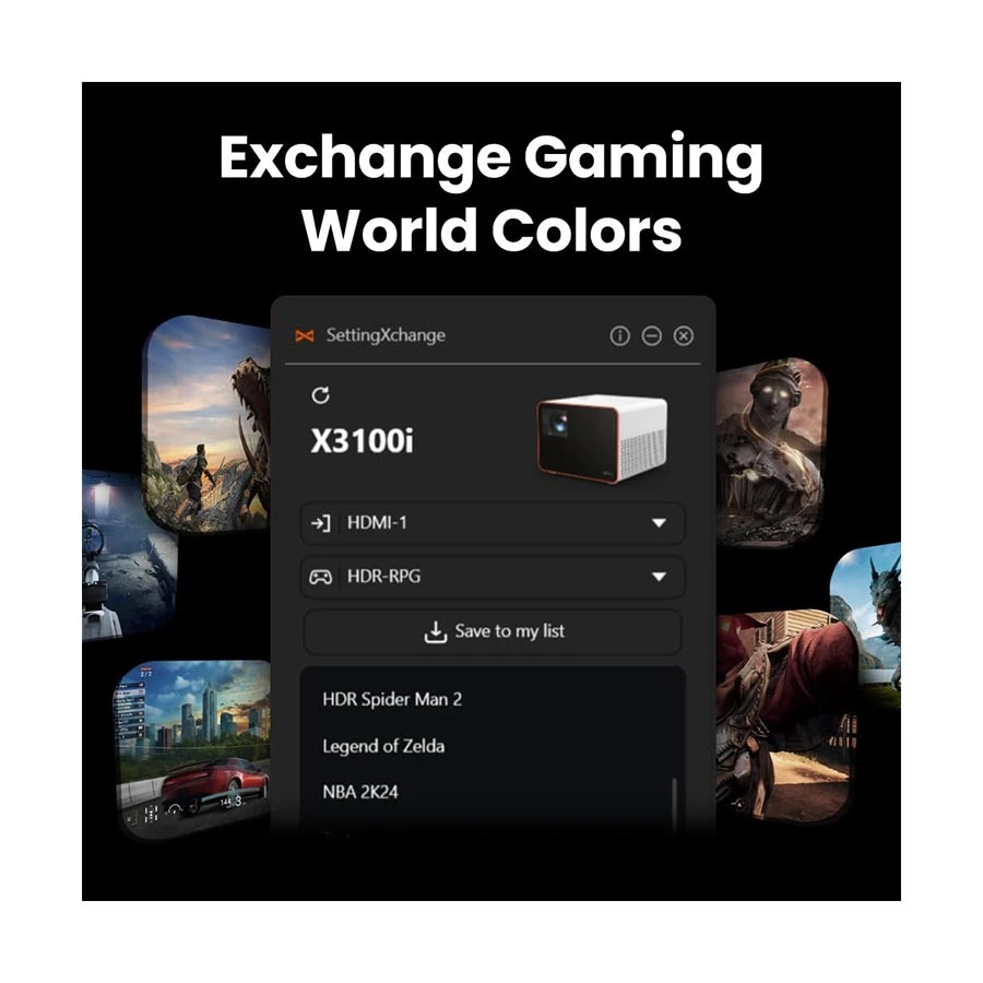 BenQ  Projector specifications