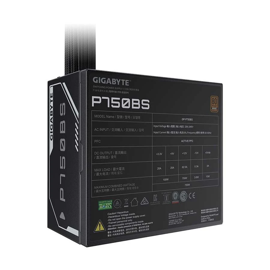 Gigabyte P750BS Power Supply in TK