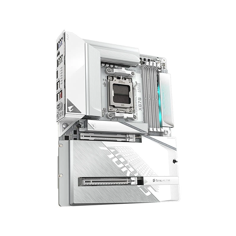 Gigabyte X870 AORUS STEALTH ICE Motherboard in TK