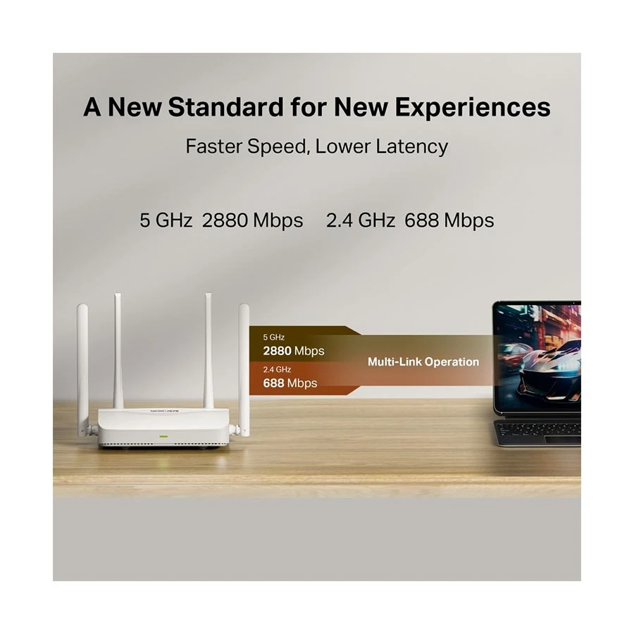 MERCUSYS MR25WBE Network Router in TK