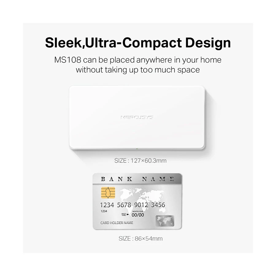 MERCUSYS MS108 Network Switch in TK