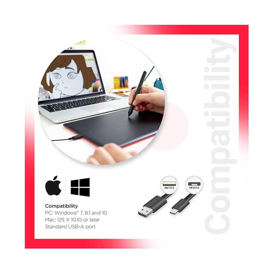 One By Wacom Small CTL-472/K0-CX Wacom