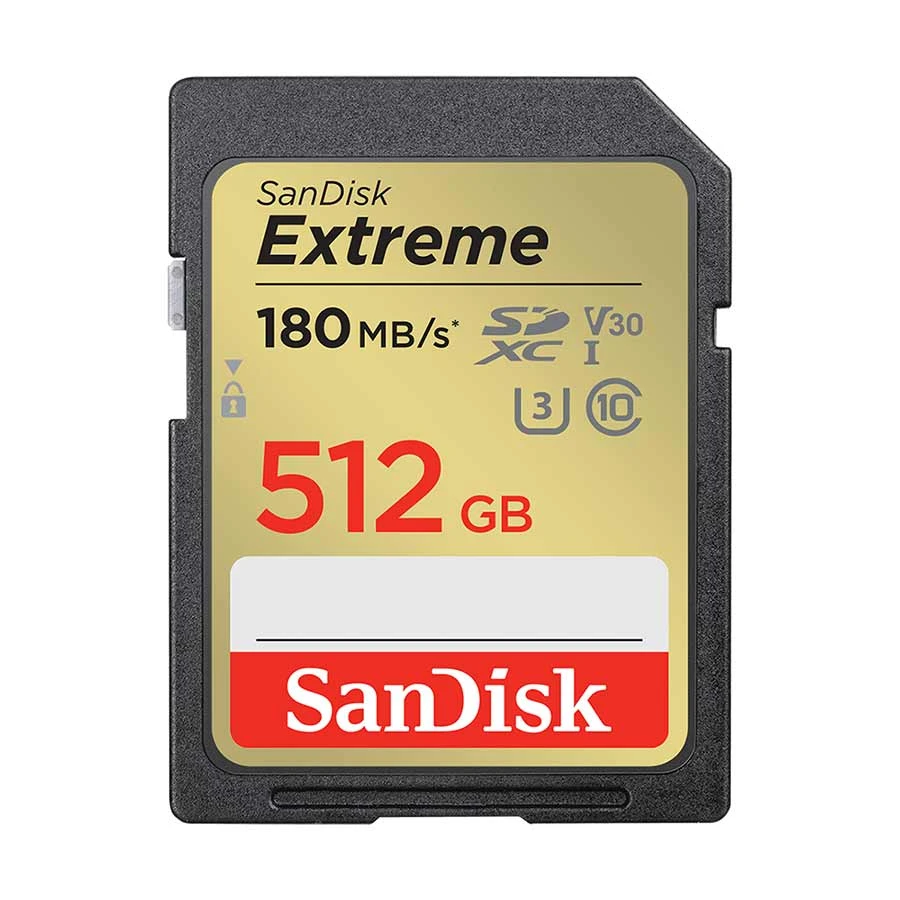 SanDisk Extreme 512GB Memory Card