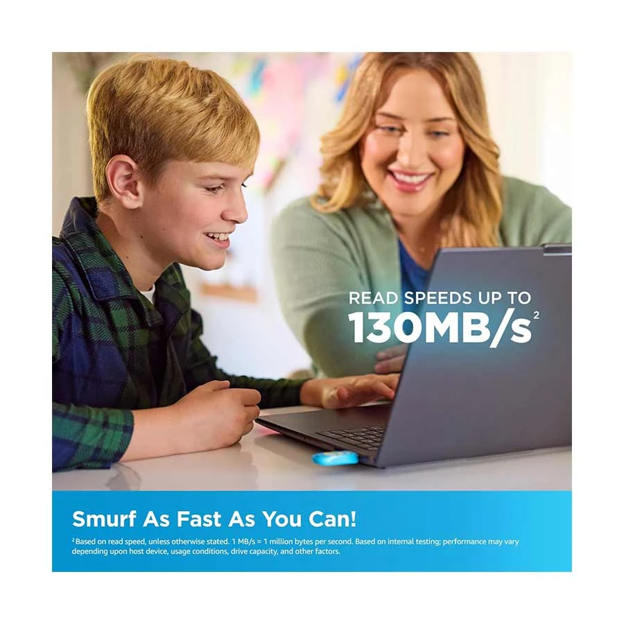 SanDisk Smurfs 128GB Pen Drive in TK