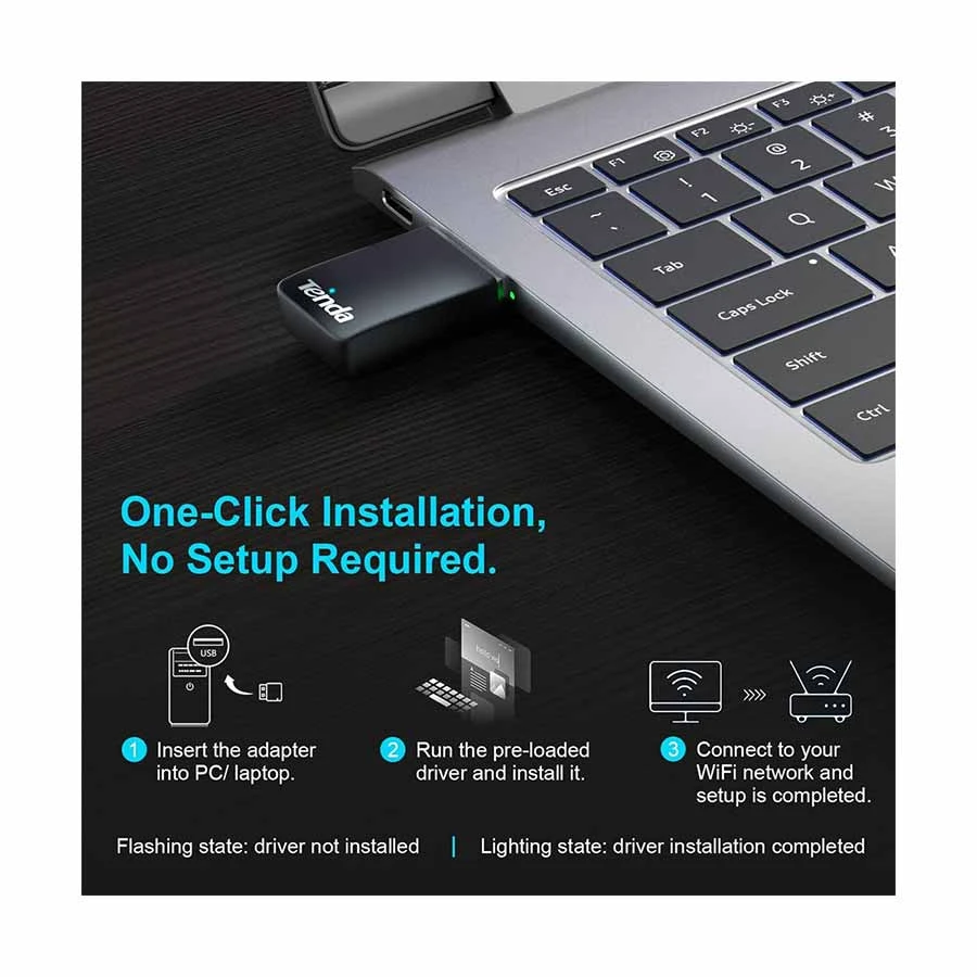 Tenda U11 Wifi Adapter specifications