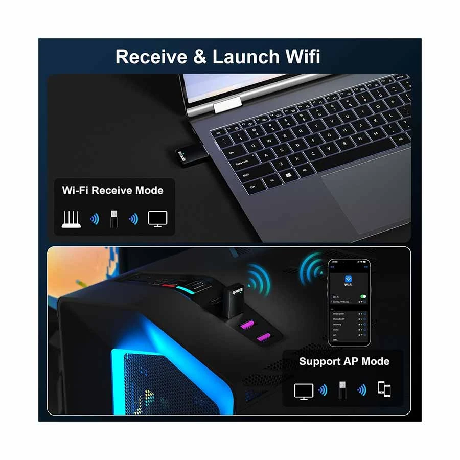 Tenda U11 Wifi Adapter features