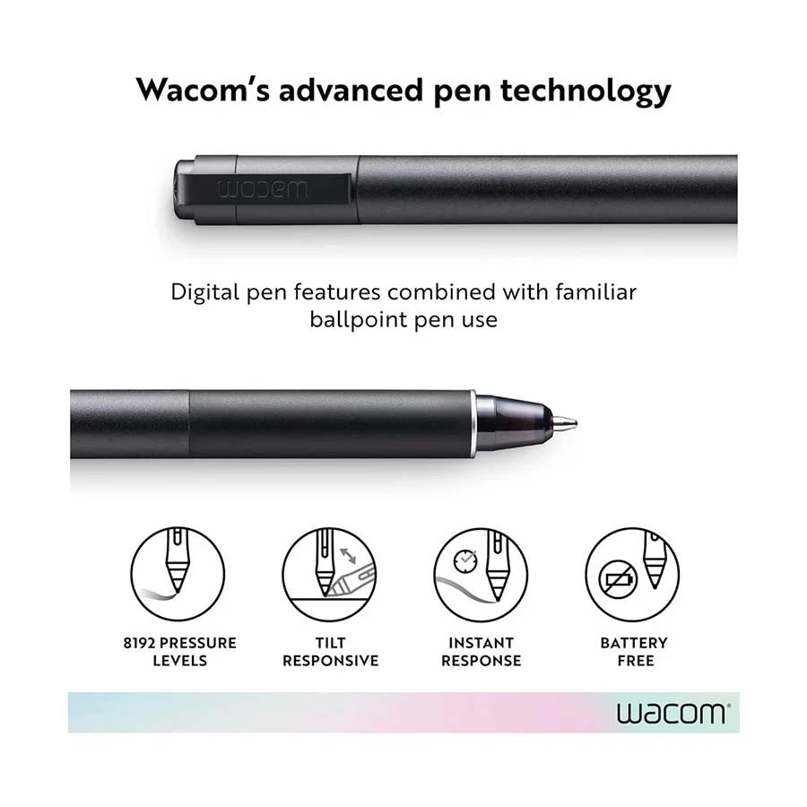 Wacom Ballpoint Pen for Intuos Pro Digital Pen specifications