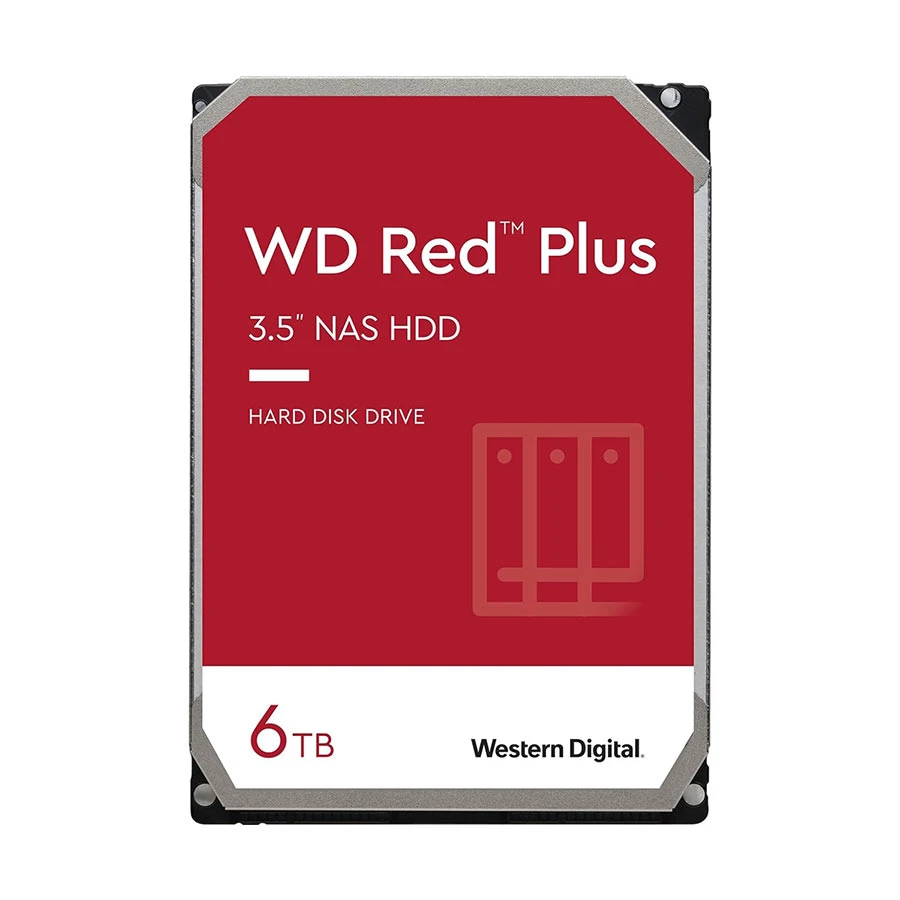 Western Digital RED Plus 6TB Internal HDD