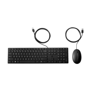 HP 320MK Wired Black Keyboard & Mouse Combo #9SR36AA