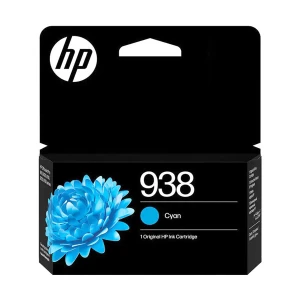HP 938 Cyan Original Ink Cartridge #4S6X5P