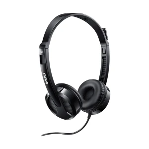 Rapoo H100 Black Wired Stereo Headphone
