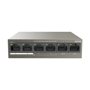 Tenda TEF1106P-4-63W 6-Port Desktop Switch with 4-Port PoE