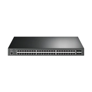 TP-Link JetStream TL-SG3452XP 48-Port Gigabit and 4-Port 10GE SFP+ L2+ Managed Switch with 48-Port PoE+