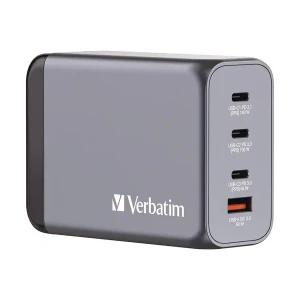 Verbatim 32205 240W Tri USB-C & USB GaN Charger / Charging Adapter #32205
