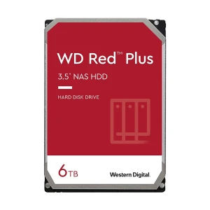 Western Digital RED Plus 6TB 3.5 Inch SATA 5400RPM NAS HDD #WD60EFPX
