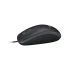 Logitech B100 Black Wired Mouse #910-003357